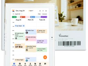 Trovetec Ai-Calendar 12.3 Inch Smart Digital Calendar Touch Screen 365 Day Display Reminders